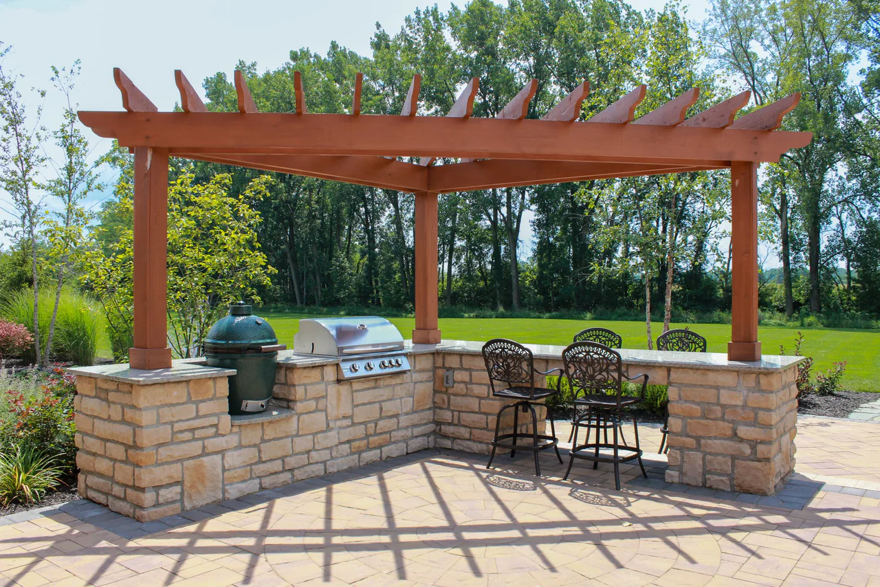 Outdoor Kitchens landscape feature example